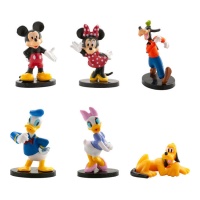 Kit de figurines pour gâteau de Mickey et ses amis - 6 unités