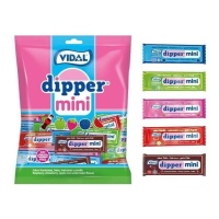 Mini Dipper de bonbons mous aux saveurs assorties - Dipper Mini Vidal - 275 g