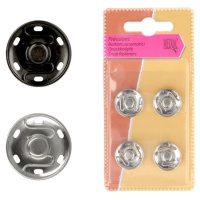 Boutons pression de 1,9 cm - Mediac - 4 paires