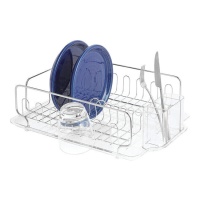 Égouttoir de 43 x 34,3 x 13,3 cm en inox - iDesign