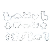 Kit de découpoirs d'animaux variés - Scrapcooking - 16 unités