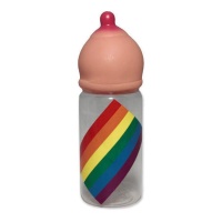 Biberon de sein gay pride de 750 ml