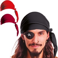 Foulard de pirate en velours