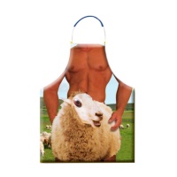 Tablier pour homme avec mouton