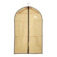 Housse porte-costumes de 1,00 x 0,60 m naturel