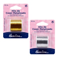 Fil à coudre métallisé - Hemline - 100 m