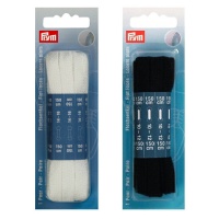 Lacets plats de 0,8 cm - Prym - 1,50 m - 1 paire