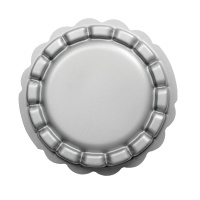 Moule rond Charlotte en acier de 20 x 20 x 7 cm - Décorez