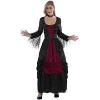 Costume de vampire élégant nocturne pour femme