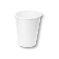 Gobelets en carton blanc de 500 ml - 8 unités