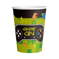 Gobelets de Jeux Vidéo de 250 ml - 8 unités