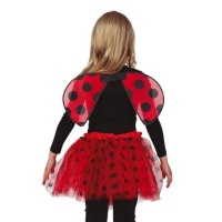 Ensemble d'ailes et tutu de coccinelle pour enfant