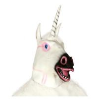 Masque de licorne à museau foncé