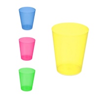 Gobelets en plastique de 480 ml couleurs larges - 4 unités