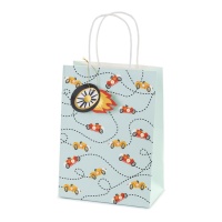 Sac cadeau Racing de 25 x 18 x 10,5 cm