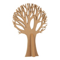 Silhouette MDF Arbre 3D | 30 cm