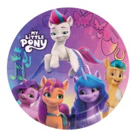 Assiettes My Little Pony de 23 cm - 8 unités