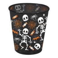 Verre à squelettes d'Halloween de 10 cm