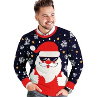 Pull de Noël de Père Noël pour homme