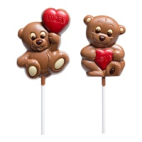 Sucette chocolat ours love 30 gr - 1 pièce