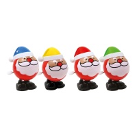 Figurines de Père Noël sauteurs de 6,5 cm - 1 unité