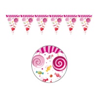 Guirlande de Sweet Candy - 3 m