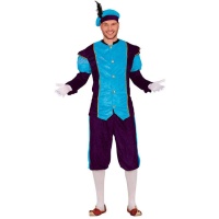 Costume de page céleste pour homme