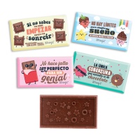 Chocolats Mr Wonderful de 20 gr - Dekora - 4 unités