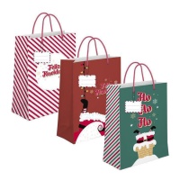 Sac cadeau de 14 x 11,5 x 6,7 cm Joyeux Noël - 1 unité