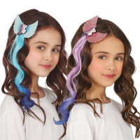 Mèche de cheveux de Licorne assortie - 1 unité