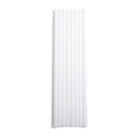 Piliers en plastique pour gâteaux de 30 x 0,8 cm - Decora - 8 unités