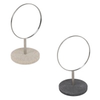 Miroir grossissant de 28 x 16,5 cm plateau rond