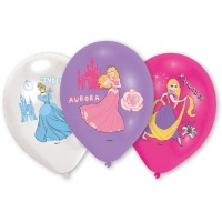 Disney Princesse Ballons en latex 27,5 cm - Amscan - 6 pcs.