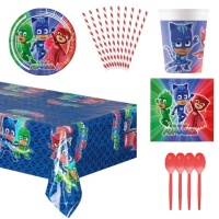 Pack pour fête de Pj Masks - 8 personnes