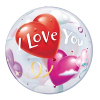 Ballon rond Love de 45 cm