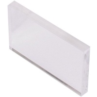 Base acrylique pour tampons rectangulaire de 5 x 8 x 0,8 cm - Artis decor