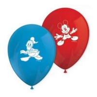 Ballons en latex de Mickey - Procos - 8 unités