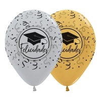 Ballons en latex pour Graduation de 30 cm - Sempertex - 12 unités