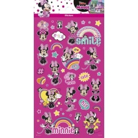 Autocollants brillants de Minnie - 1 feuille