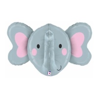 Ballon éléphant 3D de 86 cm - Grabo