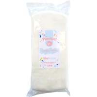 Pâte à sucre blanc coton de 1 kg - Pastkolor