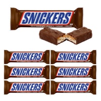 Snickers au chocolat au lait avec cacahuètes - 6 unités