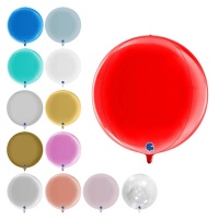 Ballon orbz métallisé de 38 cm - Grabo