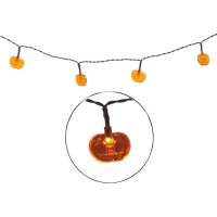 Guirlande de citrouilles avec 10 LED