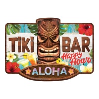 Panneau de Bar Aloha de 25 x 35 cm