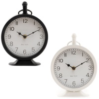 Horloge de table blanche ou noire - DCasa