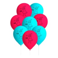 Ballons de Heidi de 27 cm - 8 unités