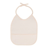 Bavoir en coton personnalisable de 24 x 28 cm - 1 unité