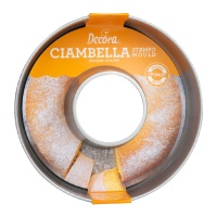 Moule à Ciambella en acier de 28 x 7,5 cm - Décora