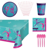 Pack pour fête de gymnastique rythmique - 8 personnes